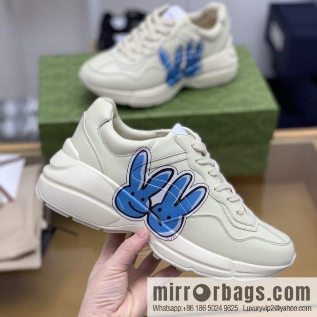 Gucci Gucci [New G Home High Version] Unisex Vintage sneakers
