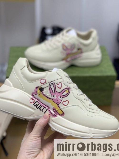 Gucci Gucci [New G Home High Version] Unisex Vintage sneakers