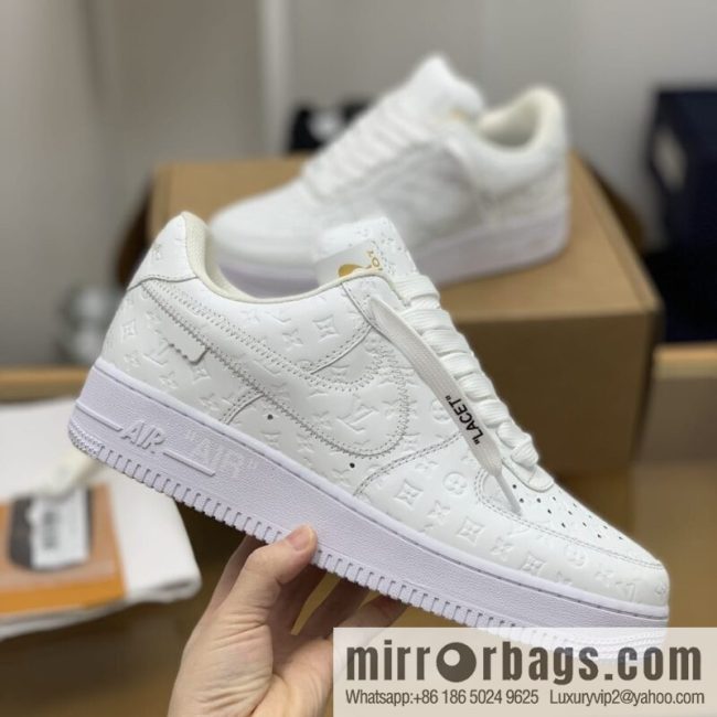 Louis Vuitton Monogram patchwork His & Hers sneakers