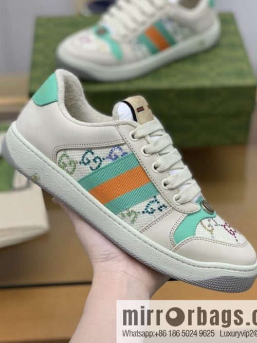 Gucci Gucci Vintage Gucci logo G home men\'s small dirty shoes
