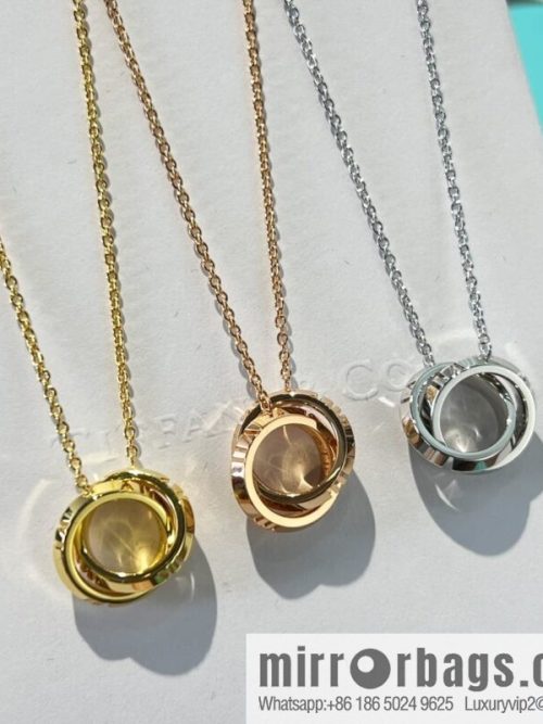New ☑️ Tiffany & Co. X double ring necklace