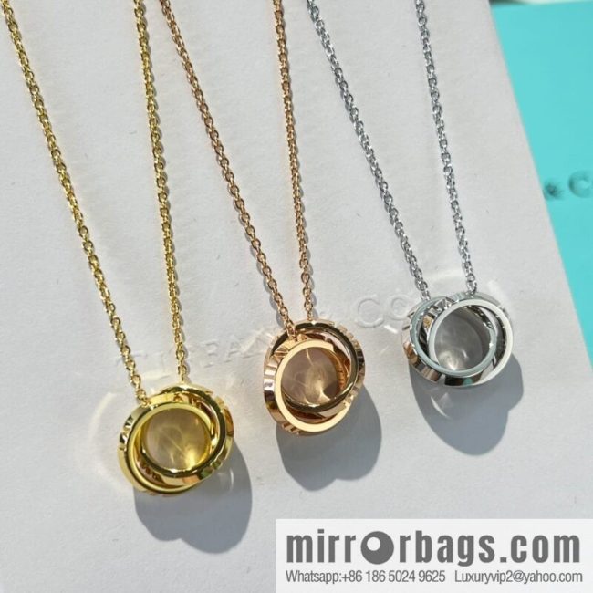 New ☑️ Tiffany & Co. X double ring necklace