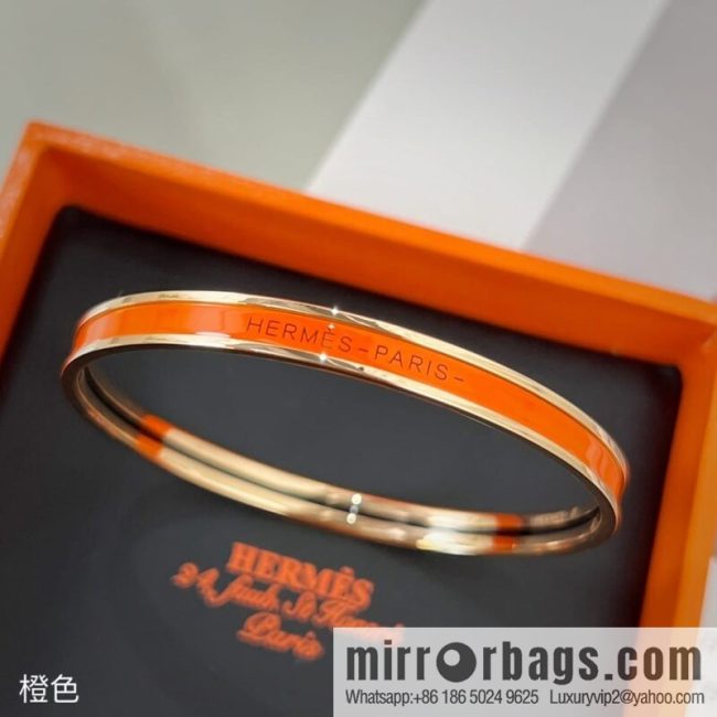 HERMES Hermès UNI BANGLE round ring bracelet bracelet - Image 5
