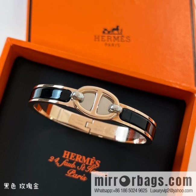 HERMES MINI CLIC CHAINE D\'ANCRE BRACELET Pig Nose Bracelet Bracelet - Image 2