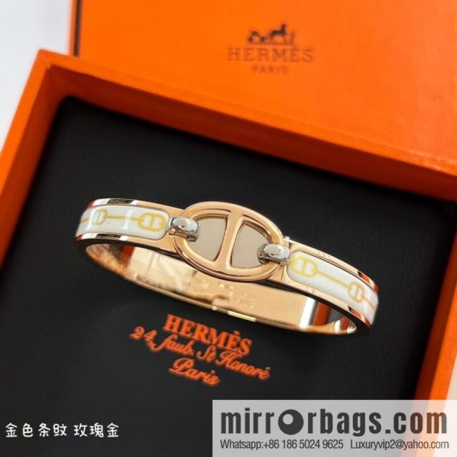 HERMES MINI CLIC CHAINE D\'ANCRE BRACELET Pig Nose Bracelet Bracelet - Image 5