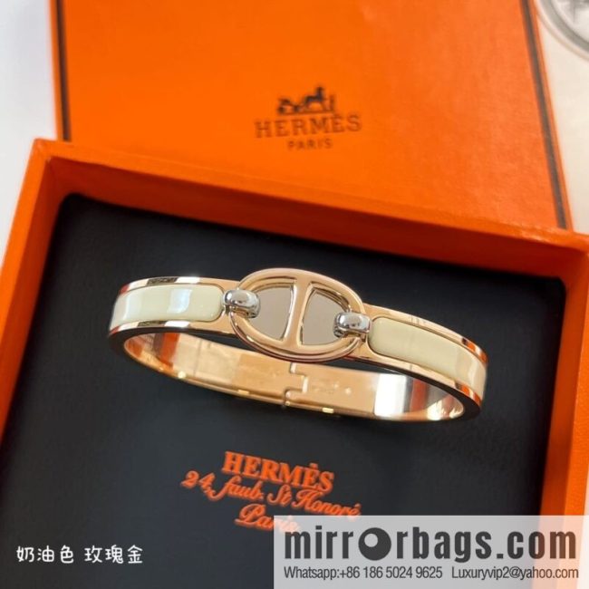 HERMES MINI CLIC CHAINE D\'ANCRE BRACELET Pig Nose Bracelet Bracelet - Image 6