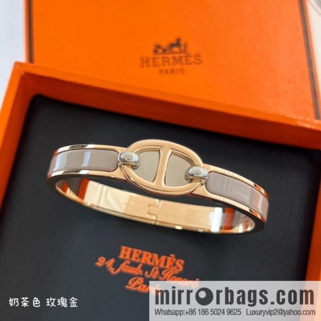 HERMES MINI CLIC CHAINE D\'ANCRE BRACELET Pig Nose Bracelet Bracelet - Image 7