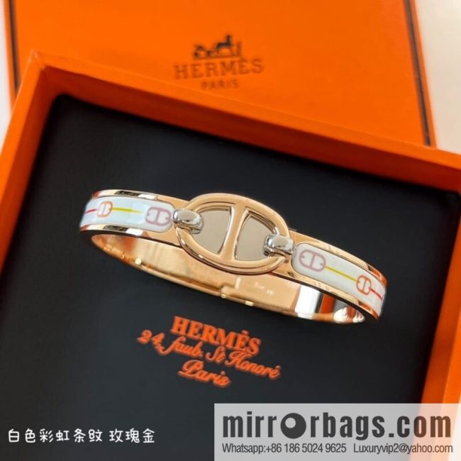 HERMES MINI CLIC CHAINE D\'ANCRE BRACELET Pig Nose Bracelet Bracelet - Image 8
