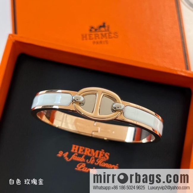 HERMES MINI CLIC CHAINE D\'ANCRE BRACELET Pig Nose Bracelet Bracelet - Image 9
