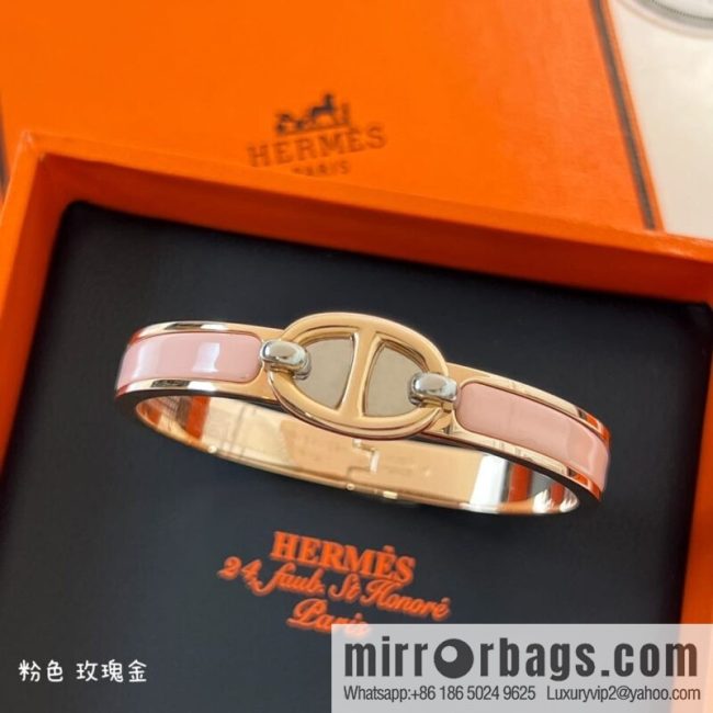HERMES MINI CLIC CHAINE D\'ANCRE BRACELET Pig Nose Bracelet Bracelet - Image 10