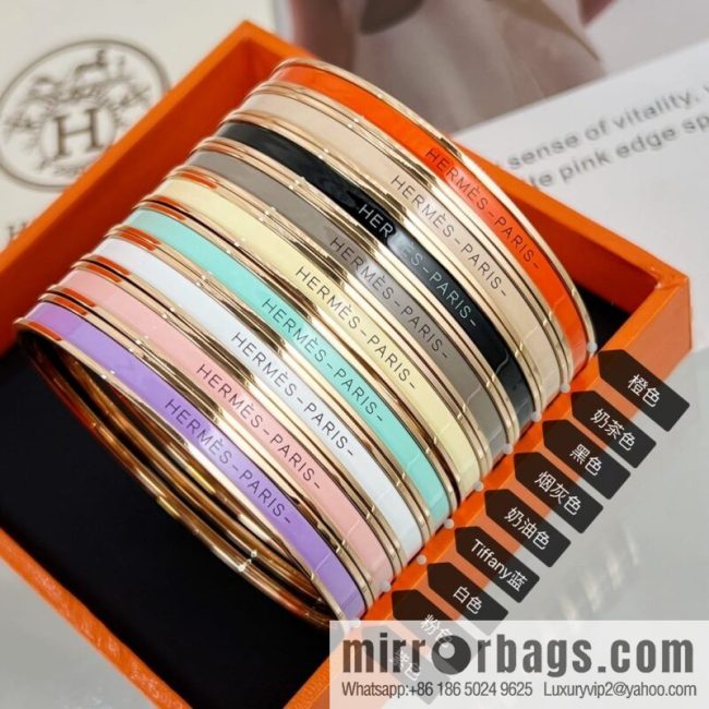 HERMES Hermès UNI BANGLE round ring bracelet bracelet
