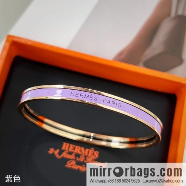 HERMES Hermès UNI BANGLE round ring bracelet bracelet - Image 4