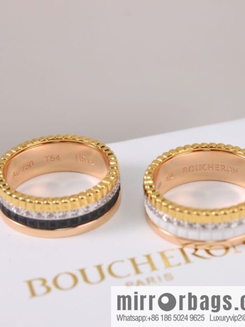 New BOUCHERON/Boucheron Quatre Classique ring Luhan same style, ceramic ring