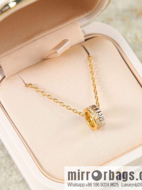 New BOUCHERON/Boucheron Quatre Radiant series necklace Luhan same, ceramic necklace