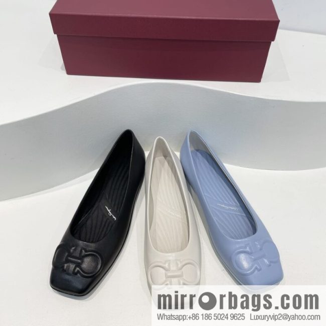 SF ✔️ 2022Salvatore Ferragamo ✔️ New! Ferragamo GANCINI Ballet flats