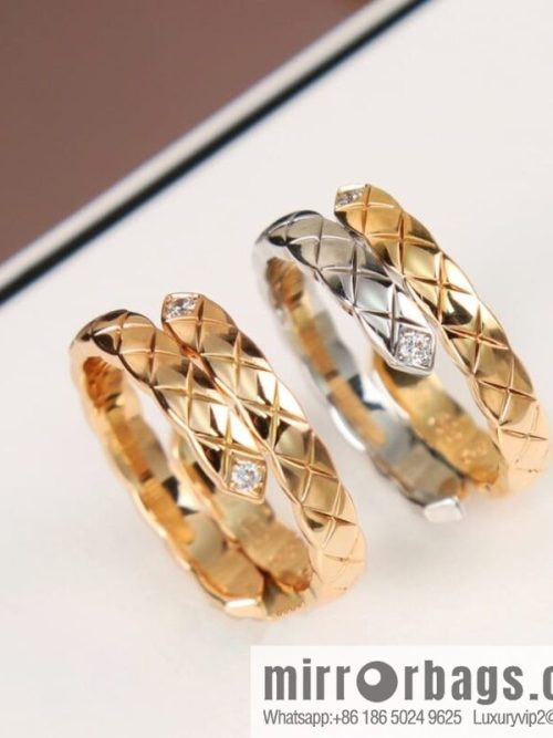 New ☑️ CHANEL Chanel coco crushing series rhombus ring
