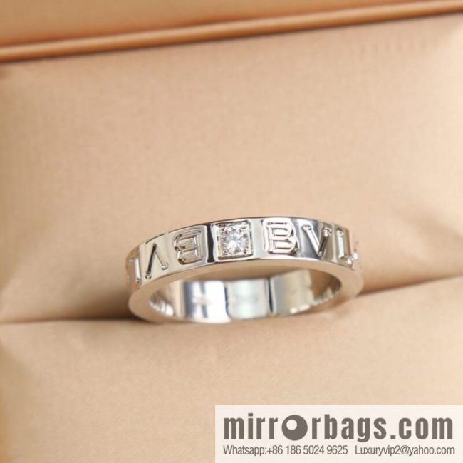BVLGARI Bulgari English letter ring - Image 2