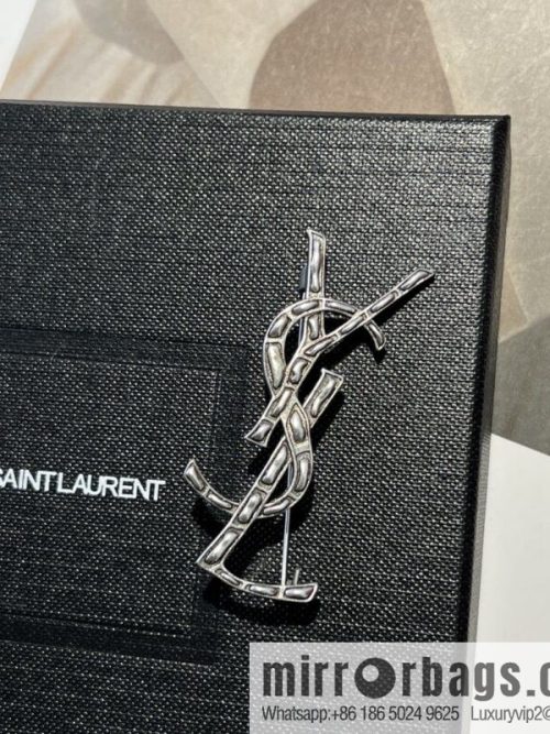 Saint Laurent YSL brooch