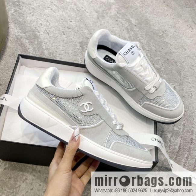 Chanel Chanel 2023 original custom elephant pattern calfskin sneakers - Image 2
