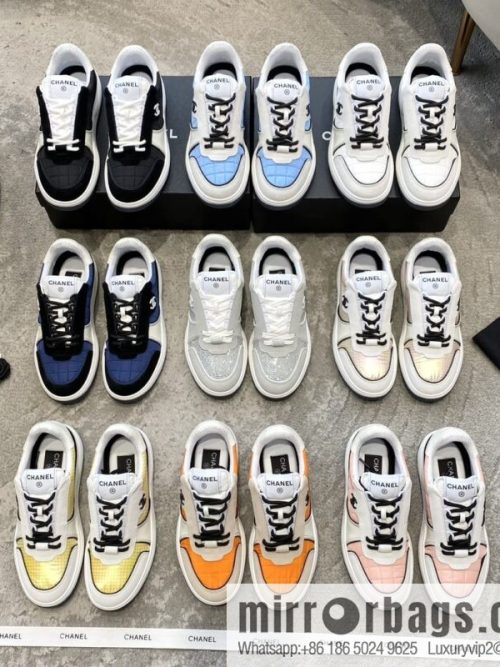 Chanel Chanel 2023 original custom elephant pattern calfskin sneakers