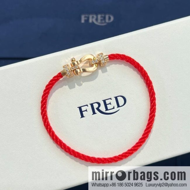 Fred red rope bracelet - Image 2