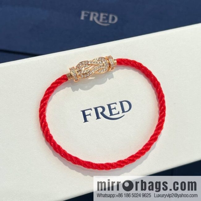 Fred red rope bracelet - Image 4