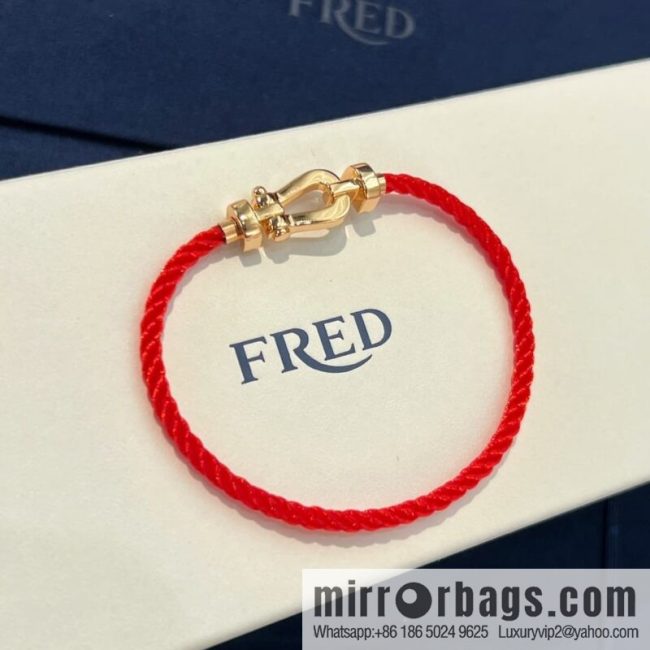 Fred red rope bracelet - Image 5