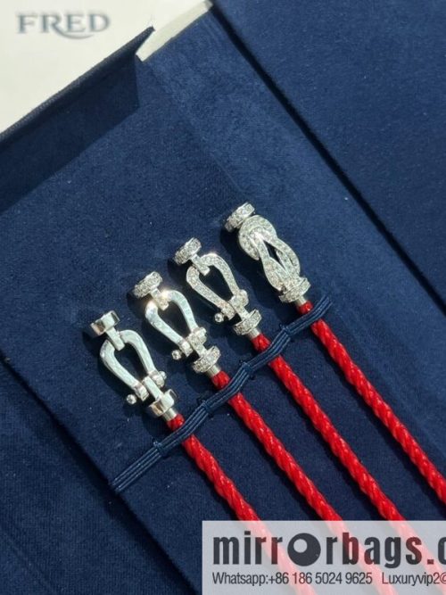 Fred red rope bracelet