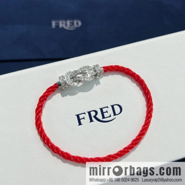 Fred red rope bracelet - Image 4