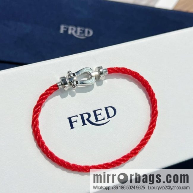 Fred red rope bracelet - Image 5