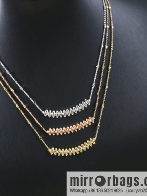 Cartier clash de Cartier bullet necklace