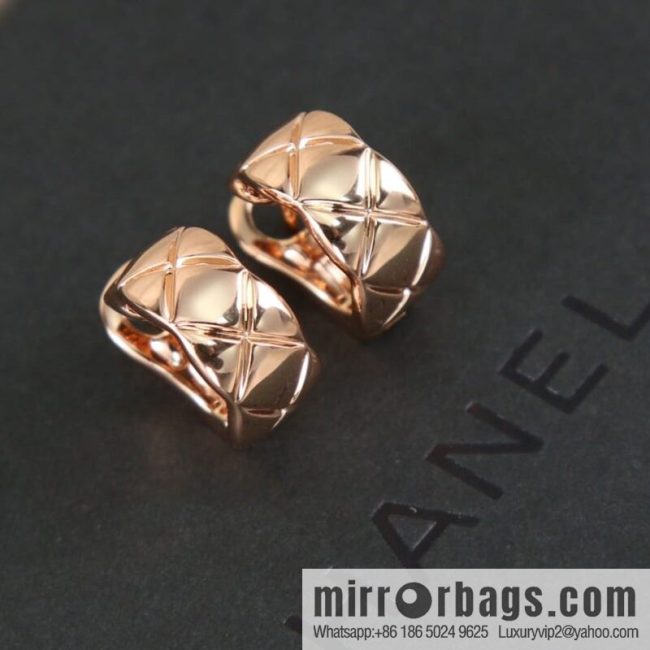 New ☑️ CHANEL Chanel coco crush series rhombus earrings - Image 4