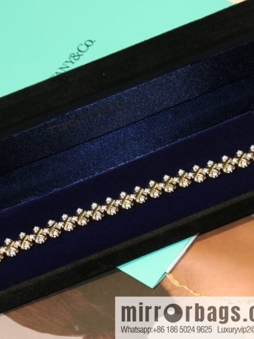 New ☑️ TIFFANY & Co. Tiffany & Co. Color separation cross bracelet