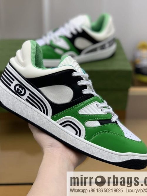 Gucci Gucci uses leather + breathable mesh iconic His & Hers sneakers