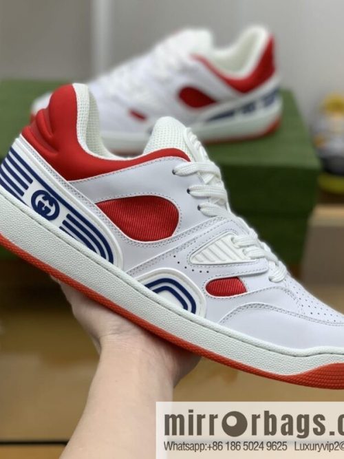 Gucci Gucci uses leather + breathable mesh iconic His & Hers sneakers
