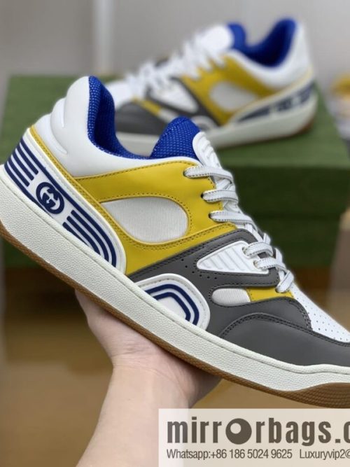 Gucci Gucci uses leather + breathable mesh iconic His & Hers sneakers