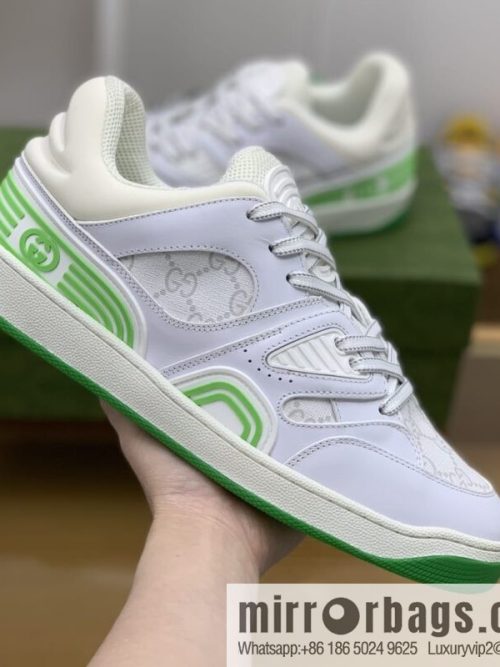 Gucci Gucci uses leather + breathable mesh iconic His & Hers sneakers
