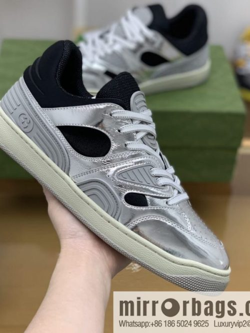 Gucci Gucci uses leather + breathable mesh iconic His & Hers sneakers