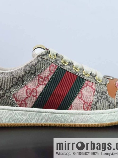Gucci Distressed Screener sneakers Gucci dirty shoes series