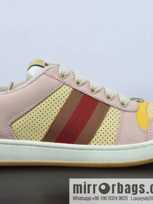 Gucci Distressed Screener sneakers Gucci dirty shoes series