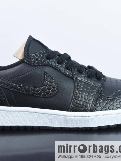 Air Jordan AJ1 Low Golf Low Top, Golf Black and White, Item Number: DD9315-003
