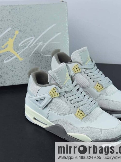 Air Jordan AJ4 SE \"Craft\" Year of the Rabbit Limited Gray Rabbit Men\'s sneakers DV3742-021