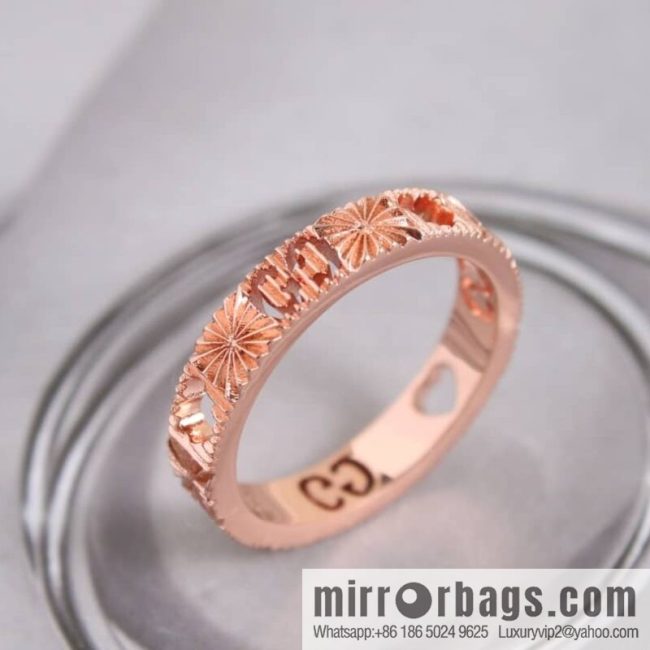 New gucci Gucci lcon series double G ring - Image 3