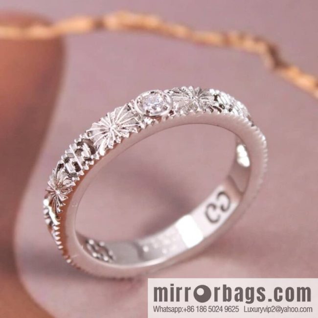 New gucci Gucci lcon series double G ring - Image 2