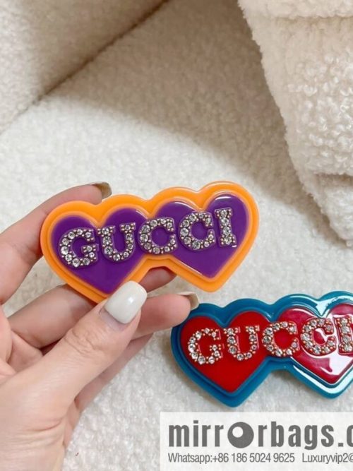New Gucci full diamond gucci letter hairpin hairpin