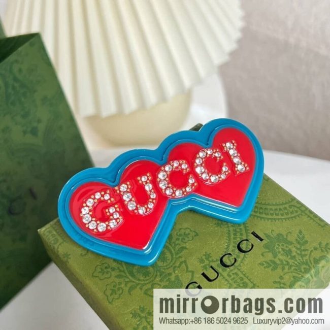 New Gucci full diamond gucci letter hairpin hairpin - Image 3