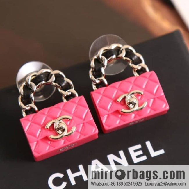 New ☑️ CHANEL Chanel c1 double c lock bag stud earrings