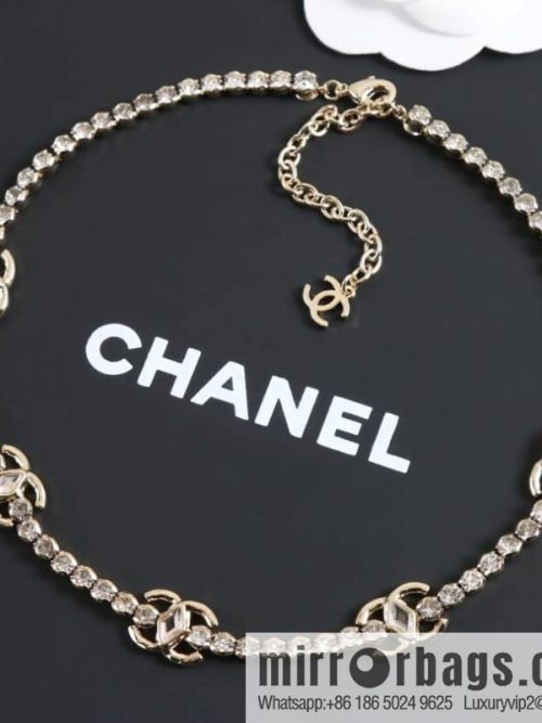 New ☑️ CHANEL Chanel double c diamond necklace