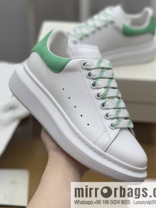 McQueen [MQ Avocado Green Fleece Tail] Upgraded MQ~ Unisex sneakers of the same style