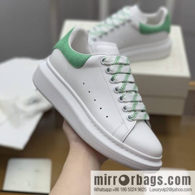 McQueen [MQ Avocado Green Fleece Tail] Upgraded MQ~ Unisex sneakers of the same style